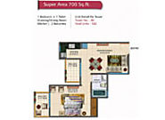 Rudra Palace Heights Floor Plan 1/2/3 & 4 Bhk Flats in Noida | Residential Flat in Noida Extension