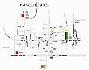 Apartment in Noida Extension | Rudra Palace Heights Location Map