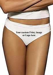 Personalized Panties - Custom Print Women's Bikini Underwear