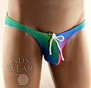 Neon Spectrum Microfiber Bikini