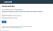 How to instantly turn on two-factor authentication in your LinkedIn account?
