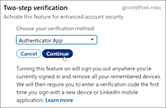 Instant guidelines to turn two step verifications on or off in LinkedIn account