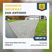 Concrete Driveway San Antonio