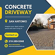 Concrete Driveway San Antonio