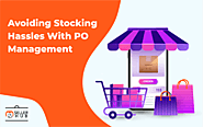 An inventory management software with PO Management
