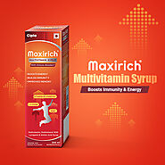 Buy Maxirich Multivitamin Syrup Online At Best Price