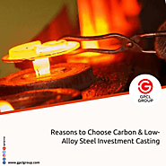 Reasons to Choose Carbon & Low-Alloy Steel Investment Casting