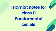 11th Islamiat PDF Notes