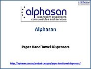 Paper Hand Towel Dispensers - Alphasan
