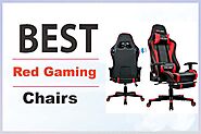 Top 5 Red Gaming Chair With Speakers And Better Sound Quality (2021) We Support You In Gaming
