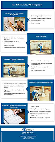 Infographics: Tips To Make Your AC Work More Efficiently