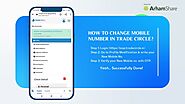 How to Change Registered Mobile Number in Trade Circle | Trade Circle