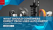 What Should Consumers Expect from Used Auto Parts?