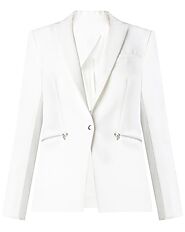 Laura Spencer Collins General Hospital White Blazer - Oskar Jacket