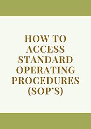 how to access standard operating procedure
