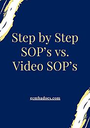 step by step sop vs video sop
