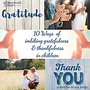 5 Simple Ways of Imbibing Gratefulness in Children - Sherwood High