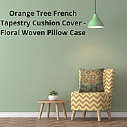 Orange Tree William Morris Art French Tapestry Cushion Cover