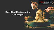 Best Thai Restaurant In Las Vegas