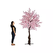 10ft Tall Artificial Flowering Tree - Cherry Blossom Flowers Wedding Decor Centerpiece