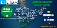 Language Translation Company in Delhi