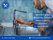 DO YOU HAVE A HIDDEN WATER LEAK IN HOUSTON?