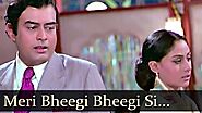मेरी भीगी-भीगी सी Meri Bheegi Bheegi Si lyrics in Hindi - Kishore Kumar, Anamika - Lyricsveer.in