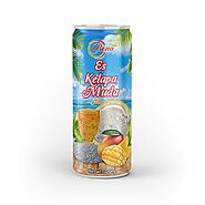 kelapa muda mango juice drink