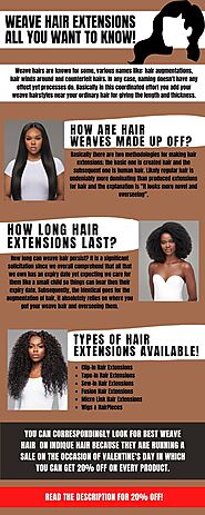 Get Amazing Weave Hair at 20% Off - You Shouldn’t Miss!