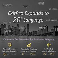 ExitPro Exit Interview Software: Now Expands to 20 Languages