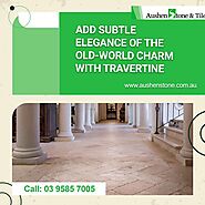 Stylish And Affordable Collection Of Travertine Pavers In Melbourne