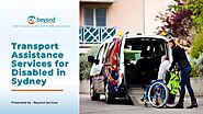 Transport Assistance Services for Disabled in Sydney