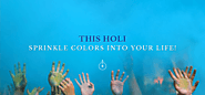 Infographic - This Holi, sprinkle colors into your life!