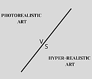 The Mutual Difference Between Photorealistic And Hyper-realistic Art?