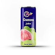 natural pink guava juice