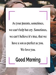 Good Morning Wishes, Messages And Images For Son