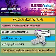 Fall asleep fast with Zopiclone Pills