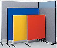 Free Standing Acoustic Office Screen | CV Free Standing Office Acoustic Screens - Cassa Vida