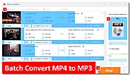 Fast and Simple Way to Bulk Convert MP4 to MP3