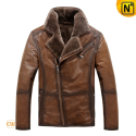 Shearling Leather Jackets CW819066 - cwmalls.com