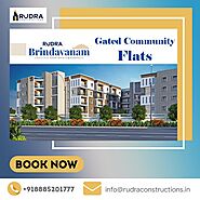 Best Ground floor plan 2bhk, 3bhk for sale in Kompally | Rudra Constructions
