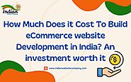 Cost to Build an eCommerce Website Development in India? | Indian Website Company