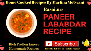 Paneer Lababdar Restaurant Style Recipe Rasoi.me By Martina Motwani | Rasoi Me
