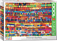 Peruvian Blankets 1000 Piece Jigsaw Puzzle Online | Puzzlicious