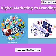 What is the difference between branding and digital marketing?