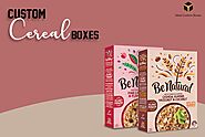 Boost Brand Sales with Custom Printed Cereal Boxes Wholesale