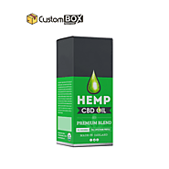 Custom Hemp Oil Boxes | Custom Medicine Boxes | CustomBoxPrinting