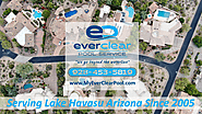 Aerial Picture of Pool Homes in Lake Havasu Arizona