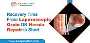 Recovery Time From Laparoscopic Groin or Hernia Repair is Short