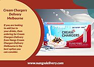 Cream Chargers Delivery Melbourne